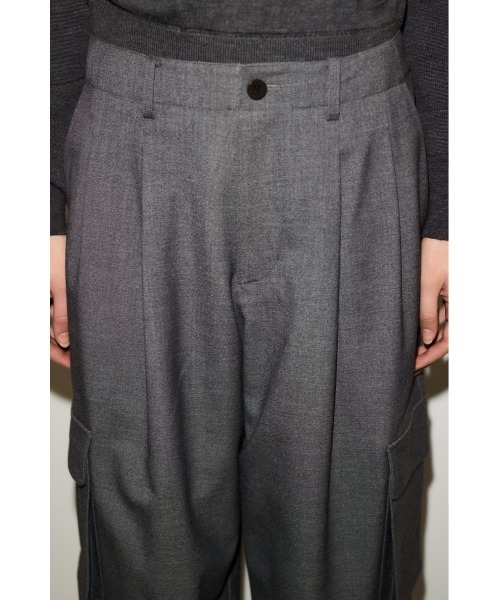「THROW by SLY」 カーゴパンツ 2 杢グレー レディース_画像7