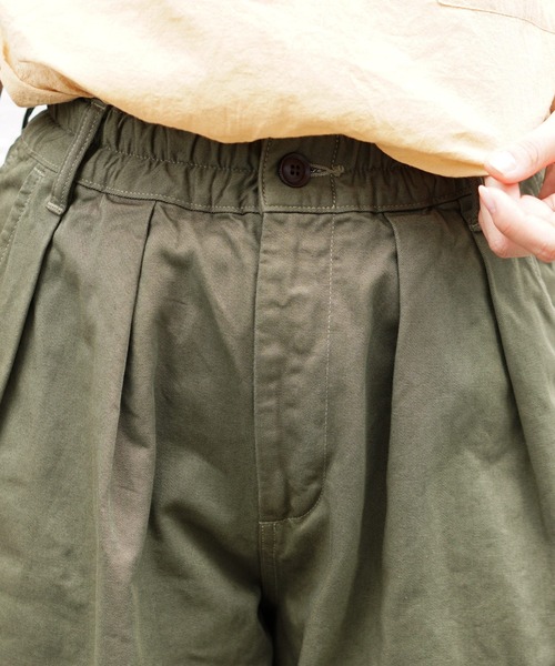 「HARVESTY」 チノパンツ 0 アイボリー レディース_画像5
