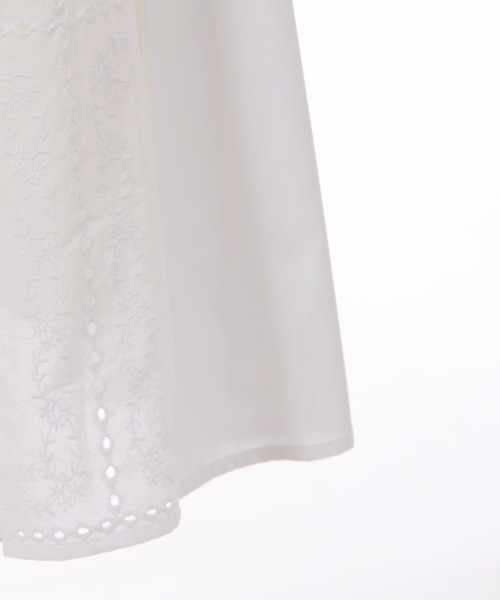 「axes femme POETIQUE」 フレアスカート MEDIUM サックスブルー レディース_画像8