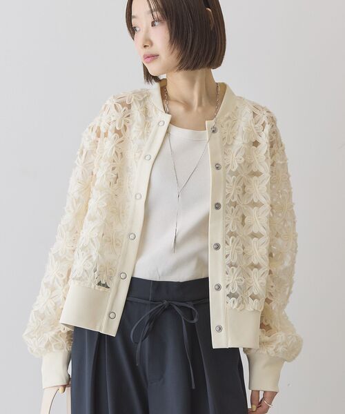 「AMERICAN HOLIC」 カーディガン L ブラック レディース_画像2