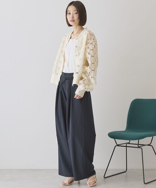 「AMERICAN HOLIC」 カーディガン L ブラック レディース_画像7