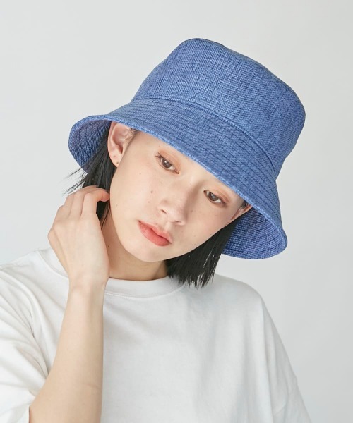 「OVERRIDE」 ハット 58cm ベージュ レディース_画像7