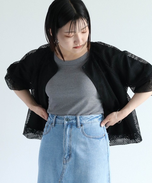 「cepo」 「PalmRiche」カーディガン M オフホワイト レディース_画像6
