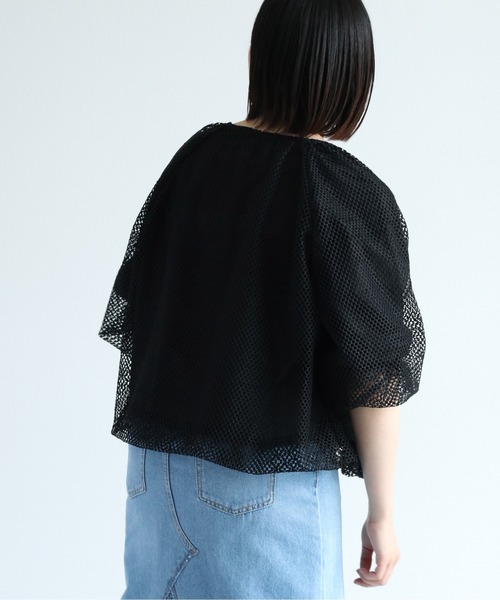 「cepo」 「PalmRiche」カーディガン M オフホワイト レディース_画像8