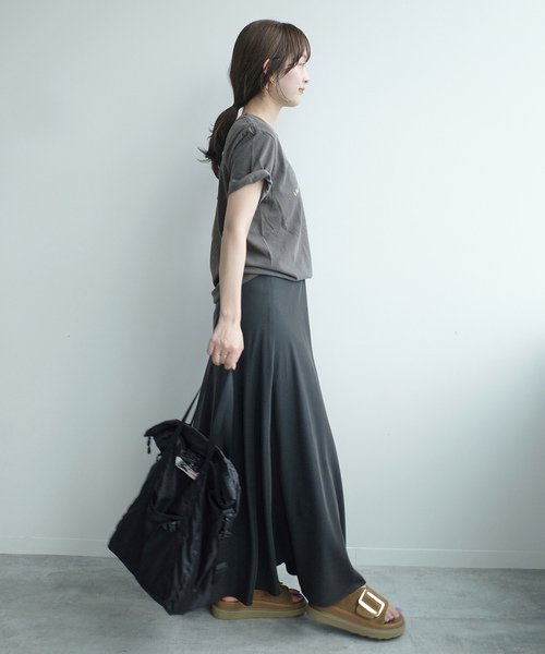 「PARROTT CANVAS」 半袖Tシャツ FREE レッド レディース_画像5