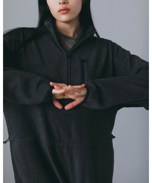anuke（アンヌーク） オールインワン Fleece Halfzip Combinaison