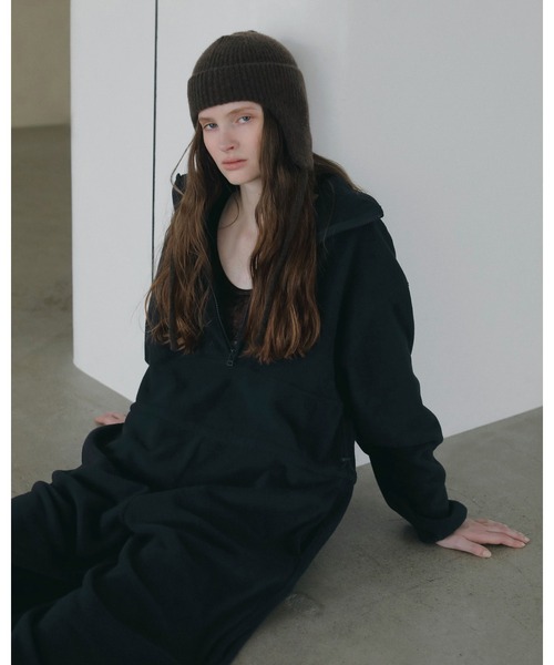 anuke（アンヌーク） オールインワン Fleece Halfzip Combinaison