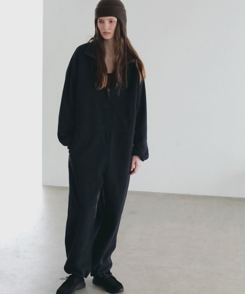 anuke（アンヌーク） オールインワン Fleece Halfzip Combinaison