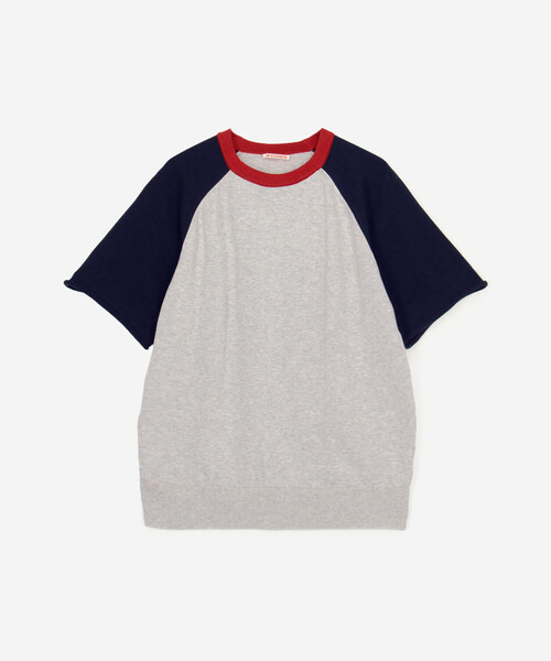 「RYE TENDER」 半袖ニット 0 グレー系その他 レディース_画像3