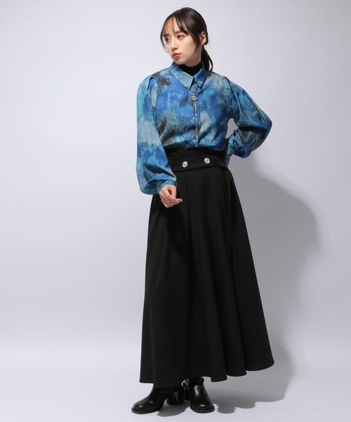 「HARE」 長袖シャツ FREE ブルー レディース_画像9