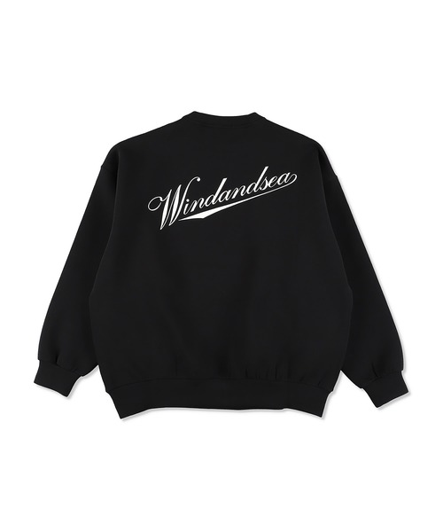 WIND AND SEA トレーナー　チャコール　Lサイズ WIND AND SEA（ウィンダンシー） トレーナー スウェット TECH CREWNECK