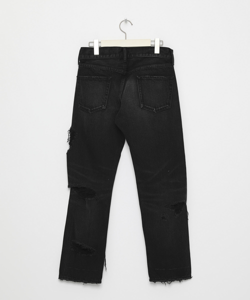 インディゴ パンツ デニム ジーンズ Crazy Crash Straight denim * ZOZOTOWN PayPayモール店 - 通販 - PayPayモール るのもさり