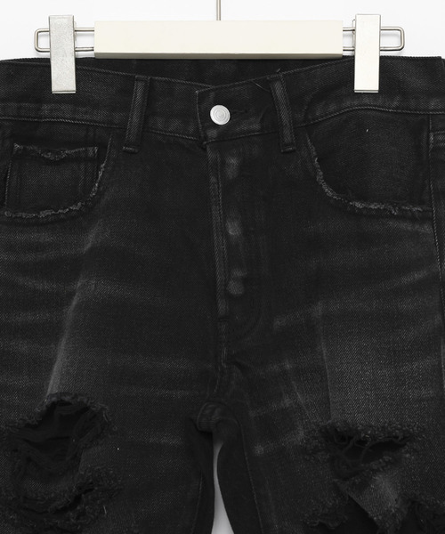 インディゴ パンツ デニム ジーンズ Crazy Crash Straight denim * ZOZOTOWN PayPayモール店 - 通販 - PayPayモール るのもさり