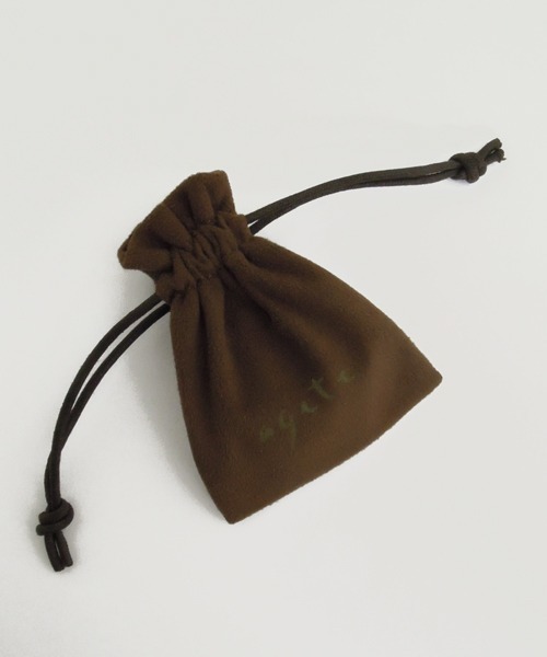 agete（アガット） チャーム K10トパーズピアスチャーム レディース