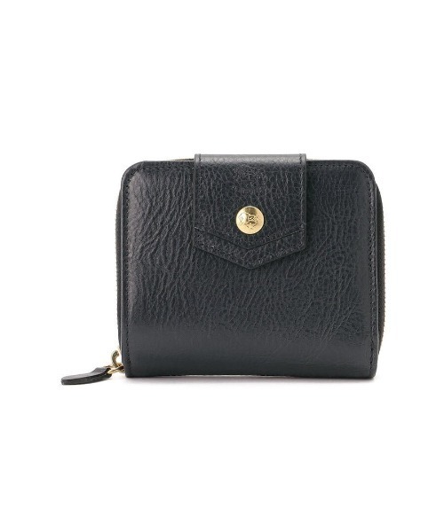 二つ折り財布 財布 IL BISONTE / ORIGINAL LEATHER / ウォレット レディース メンズの画像