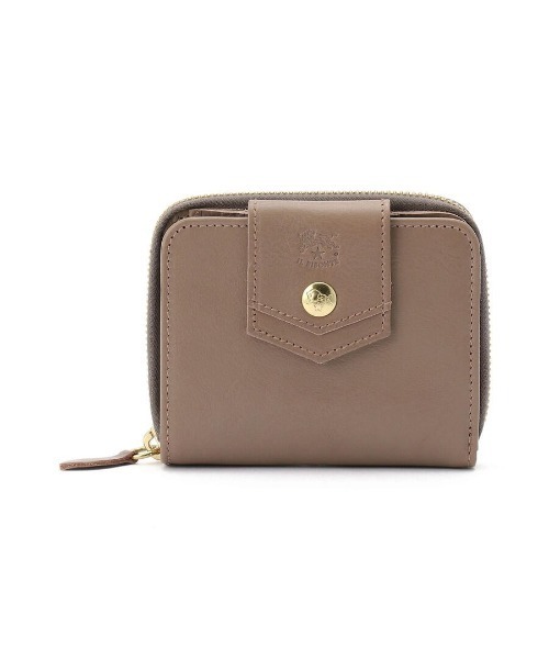 二つ折り財布 財布 IL BISONTE / ORIGINAL LEATHER / ウォレット レディース メンズの画像