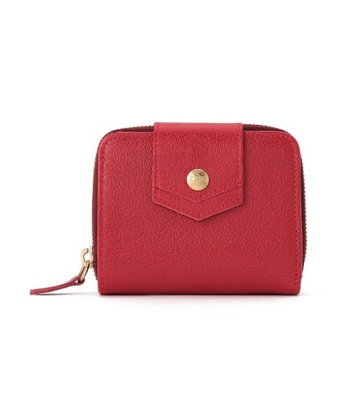 二つ折り財布 財布 IL BISONTE / ORIGINAL LEATHER / ウォレット レディース メンズの画像