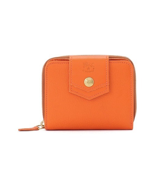 二つ折り財布 財布 IL BISONTE / ORIGINAL LEATHER / ウォレット レディース メンズの画像