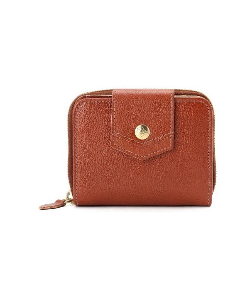 二つ折り財布 財布 IL BISONTE / ORIGINAL LEATHER / ウォレット レディース メンズの画像