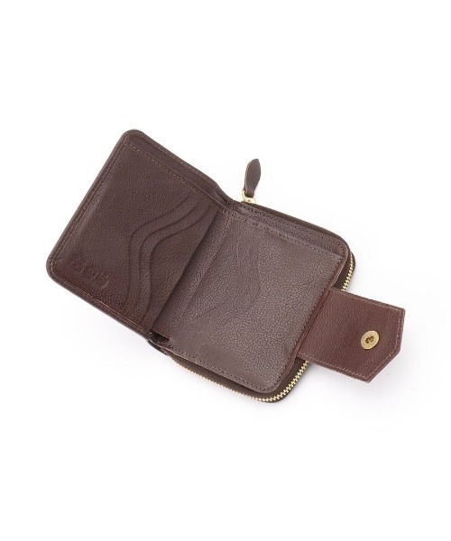 二つ折り財布 財布 IL BISONTE / ORIGINAL LEATHER / ウォレット レディース メンズの画像