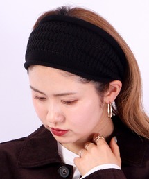 ナンバーナイン　ヘアーバンド　アクセサリー　ニット 4INT. ヘアバンド リブ ニット : ZOZOTOWN Yahoo!店 - 通販