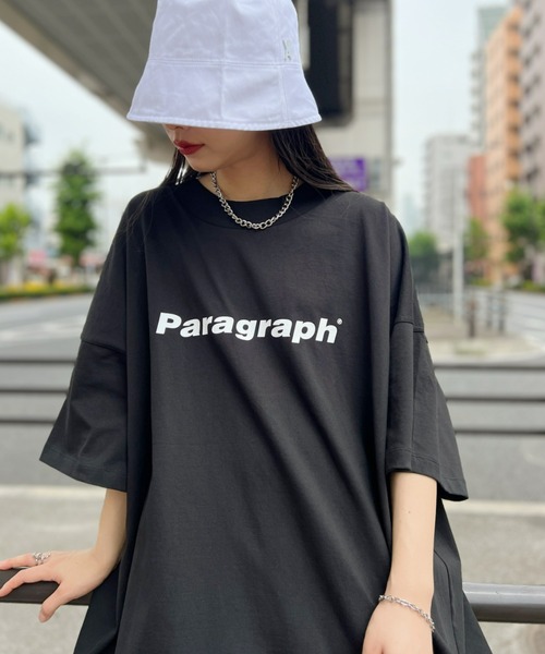 Paragraph グラフィックTシャツ 黒 ◇Paragraph パラグラフ Tシャツ◇[品番：OCGW0002192]｜ONE 4