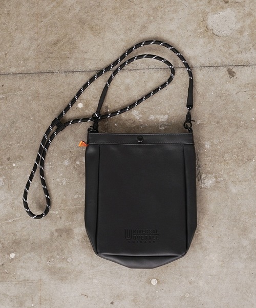 [美品] UNIVERSAL OVERALL ショルダーバック ユニバーサルオーバーオール UNIVERSAL OVERALL バッグ メッシュ