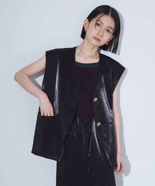 NOMINE（ノミネ） タンクトップ ノースリーブ カップインアメスリ