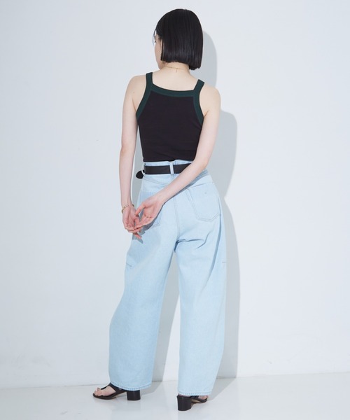 NOMINE（ノミネ） タンクトップ ノースリーブ カップインアメスリ