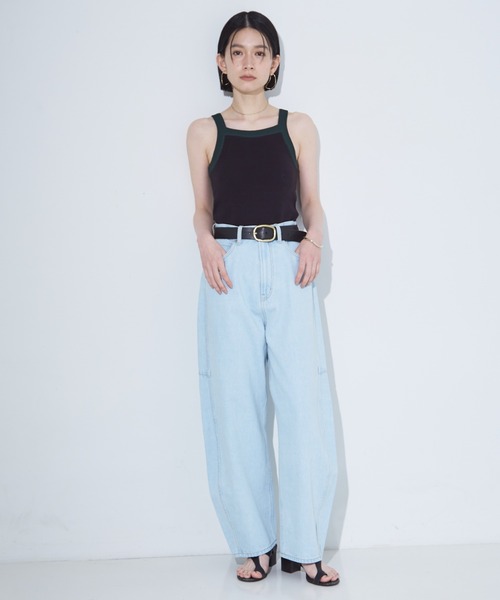 FRAY I.D カップインアメスリニットタンク FRAY I.D（フレイアイディー）の「カップインアメスリニット（タンク