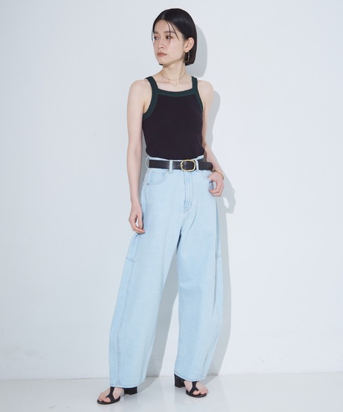 NOMINE（ノミネ） タンクトップ ノースリーブ カップインアメスリ