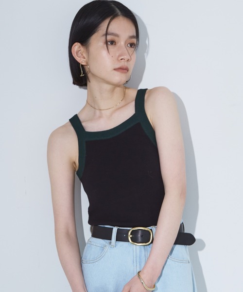 NOMINE（ノミネ） タンクトップ ノースリーブ カップインアメスリ
