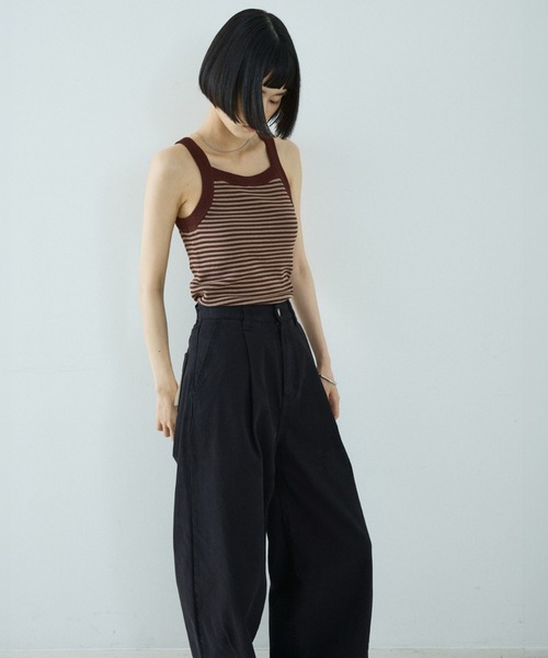 NOMINE（ノミネ） タンクトップ ノースリーブ カップインアメスリ