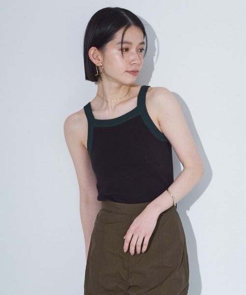 NOMINE（ノミネ） タンクトップ ノースリーブ カップインアメスリ