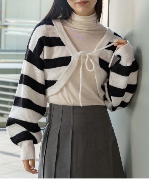 3.3 FIELD TRIP カーディガン 3.3 Field Trip／ニットボレロ