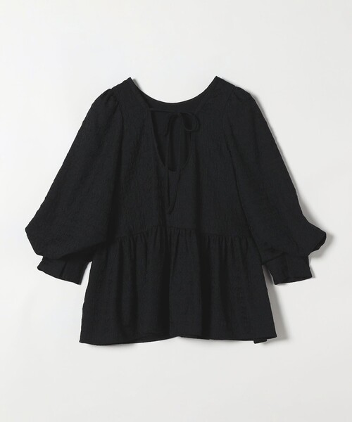 quaranciel ブラウス シャツ quaranciel:「洗濯機可能」フクレ ジャ