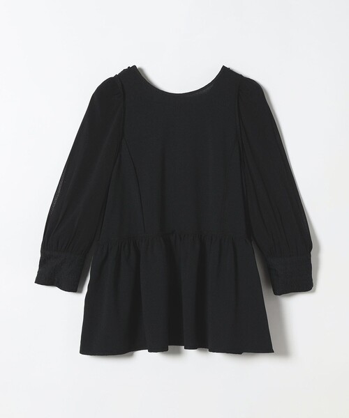 quaranciel ブラウス シャツ quaranciel:「洗濯機可能」フクレ ジャ