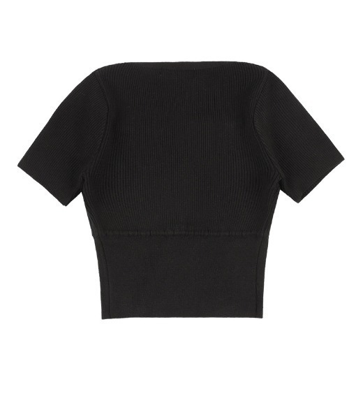カーディガン A'GEM/9 × .kom 「 FANCY CLUB/ファンシークラブ」 TWO-RIBBON CROP CARDIGAN/リボンクロ A'GEM/9 × .kom 『 FANCY CLUB/ファンシークラブ』 TWO-RIBBON