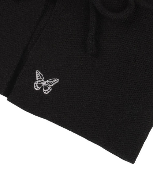 カーディガン A'GEM/9 × .kom 「 FANCY CLUB/ファンシークラブ」 TWO-RIBBON CROP CARDIGAN/リボンクロ A'GEM/9 × .kom 『 FANCY CLUB/ファンシークラブ』 TWO-RIBBON