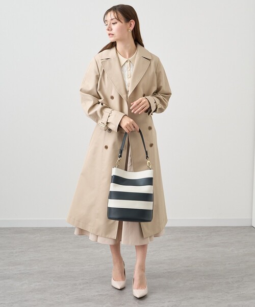 ANAYI（アナイ） ショルダーバッグ バッグ ボーダーバケットバッグ