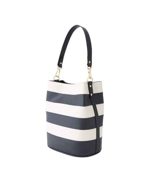 ANAYI（アナイ） ショルダーバッグ バッグ ボーダーバケットバッグ