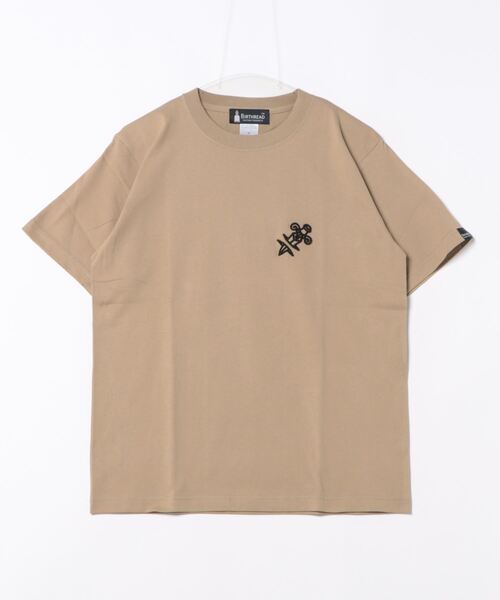 JUGLANS（ユグランス） tシャツ 「BIRTHREAD」タトゥー立体刺繍/半袖T