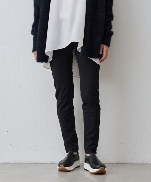 美品 24SS ビアズリー コットンパギンス ブラック シーズンレス M ビアズリー BEARDSLEY 《シーズンレス》コットンパギンス