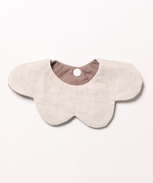 TONE（トネ） スタイ よだれかけ 「こまりはんどめいど」花びらベビー