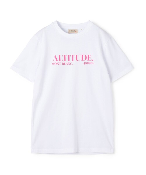 tシャツ Les Petits Basics ALTITUDE MONT BLANC Tシャツ レディース
