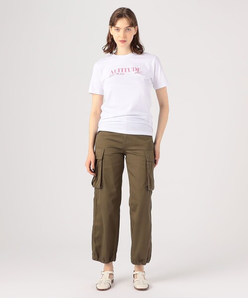 tシャツ Les Petits Basics ALTITUDE MONT BLANC Tシャツ レディース Les Petits Basics ALTITUDE MONT BLANC Tシャツ