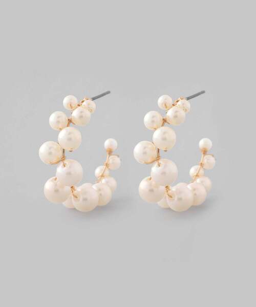 ANEMONE（アネモネ） ピアス 天然石ハートミニピアス「K10