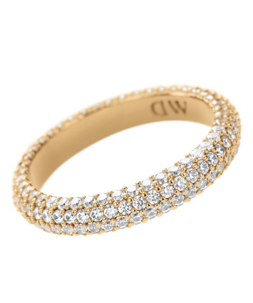 指輪 リング PAVE CRYSTAL PENDANT RING　レディースリング 　ゴールド レディースの画像