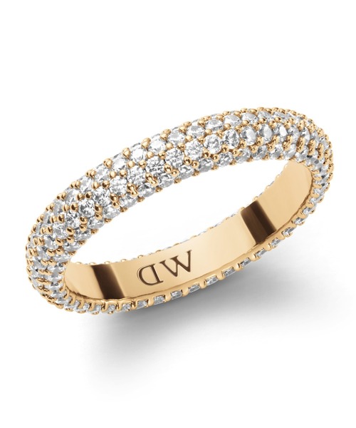 指輪 リング PAVE CRYSTAL PENDANT RING　レディースリング 　ゴールド レディースの画像