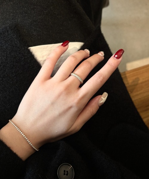 ダニエルウェリントンPAVE CRYSTAL PENDANT RING リング Daniel Wellington 指輪 リング PAVE CRYSTAL PENDANT RING